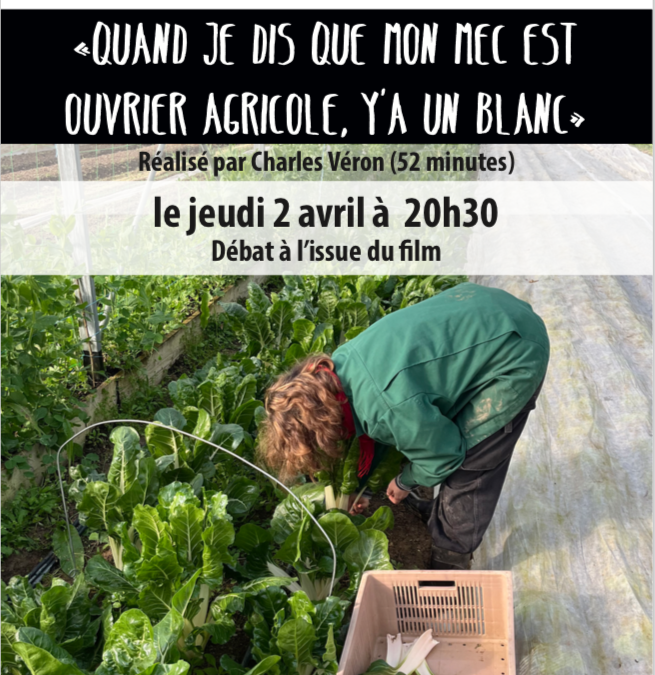 QUAND JE DIS QUE MON MEC EST OUVRIER AGRICOLE, Y’A UN BLANC